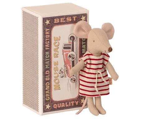 Maileg BIG SISTER MOUSE, IN MATCHBOX